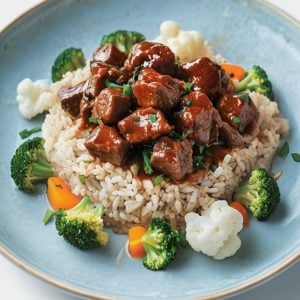 Beef Brown Rice