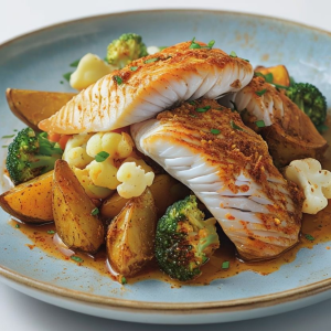 Talapia Mixed Potatoes