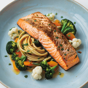 Salmon Spaghetti